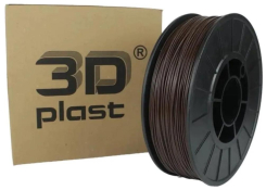 Філамент 3Dplast PLA 1.75mm 0.85kg brown (3DPLA17508BRN)