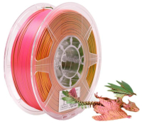 Филамент eSUN ePLA-Silk Mystic (triple color), 1,75мм, 1кг, gold-red-green (ePLA-SilkMystic-P175GRG1)