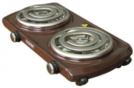 Настольная плита Термія ЕПТ 2-2,0/230(ш) коричневая