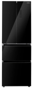 Холодильник с морозильной камерой KFRF 1861 BG Black Glass