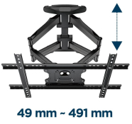 Настінне кріплення Gembird WM-75ST-01