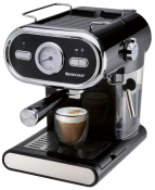 Ріжкова кавоварка еспресо SilverCrest SEM 1100 E1 black