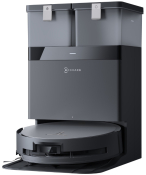 Робот-пилосос з вологим прибиранням ECOVACS Deebot X8 Omni Black