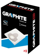 Мішки для пилососу GRAPHITE мікрофібра для 59G608 5шт (59G608-145)