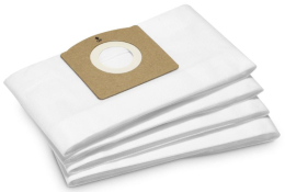 Мішки для пилососу Karcher 2.863-325.0 флісові до WD 1 4шт (2.863-325.0)