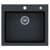 Кухонная мойка Kernau KGS H 60 1B BLACK METALIC
