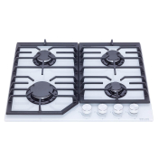 Поверхня газова на склі WEILOR GG 624 WH Поверхня газова на склі WEILOR GG 624 WH