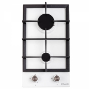 Поверхность газовая Domino на металле Perfelli HGM 31424 WH Поверхность газовая Domino на металле Perfelli HGM 31424 WH