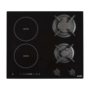 Варочная газовая поверхность VENTOLUX HG622 B9G RCS I (BK) Варочная газовая поверхность VENTOLUX HG622 B9G RCS I (BK)