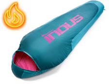 Спальний мішок Meteor Indus L (лівостороннє відкриття)