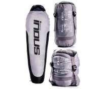 Спальний мішок Meteor Indus R Сіро/чорний