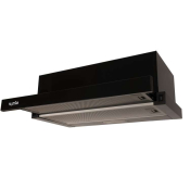 Вытяжка телескопическая VENTOLUX GARDA 60 BK (700) LED 2S Вытяжка телескопическая VENTOLUX GARDA 60 BK (700) LED 2S