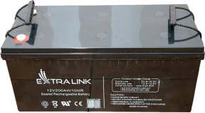 Акумуляторна батарея Extralink AGM 12V-200Ah (EX.9793)
