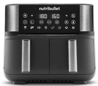 Мультипіч (аерофритюрниця) Nutribullet Twin Drawer Air Fryer NBA081B Мультипіч (аерофритюрниця) Nutribullet Twin Drawer Air Fryer NBA081B