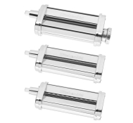 Набір з 3 насадок KitchenAid 5KSMPRA (розкочування тіста, спагетті, фетучіні) Набір з 3 насадок KitchenAid 5KSMPRA (розкочування тіста, спагетті, фетучіні)