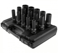 Набір ударних головок Mighty Seven 1/2" 15 шт. (MB43015M) Набір ударних головок Mighty Seven 1/2" 15 шт. (MB43015M)
