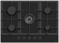 Варочная поверхность газовая Kernau KGH 7523 T CI Matt Black Варочная поверхность газовая Kernau KGH 7523 T CI Matt Black