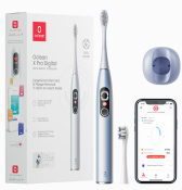 Зубна щітка електрична Oclean X Pro Digital Electric Toothbrush Glamour Silver (6970810552560) Зубна щітка електрична Oclean X Pro Digital Electric Toothbrush Glamour Silver (6970810552560)