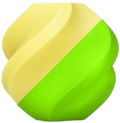 Bambu Lab Філамент/пластик для 3D друку з котушкою PLA Basic 1kg Glow Yellow Bambu Lab Філамент/пластик для 3D друку з котушкою PLA Basic 1kg Glow Yellow