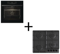Газовая варочная поверхность с духовкой Gorenje BO6735E02BK + G641EB