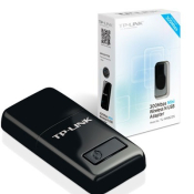 WiFi-адаптер TP-Link TL-WN823N 802.11n, 2.4 ГГц, N300, USB 2.0, mini WiFi-адаптер TP-Link TL-WN823N 802.11n, 2.4 ГГц, N300, USB 2.0, mini