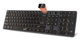 Клавіатура Genius SlimStar 126USB Black Ukr Клавіатура Genius SlimStar 126USB Black Ukr