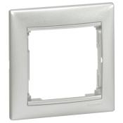Valena Classic Legrand рамка 1 алюминий пост Valena Classic Legrand рамка 1 алюминий пост