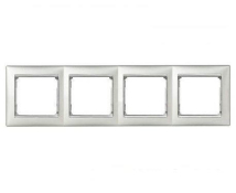 Valena Classic Legrand рама 4 поста алюминий Valena Classic Legrand рама 4 поста алюминий