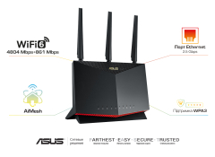 Беспроводной маршрутизатор (роутер) ASUS RT-AX86U Беспроводной маршрутизатор (роутер) ASUS RT-AX86U