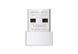 WiFi-адаптер MERCUSYS MW150US, N150 nano, USB2.0 WiFi-адаптер MERCUSYS MW150US, N150 nano, USB2.0