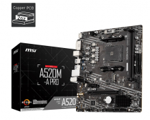 Материнская плата MSI A520M-A Pro Socket AM4 Материнская плата MSI A520M-A Pro Socket AM4