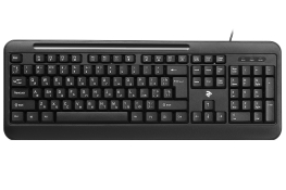 Клавіатура 2E KM1040 USB Black (2E-KM1040UB) Клавіатура 2E KM1040 USB Black (2E-KM1040UB)
