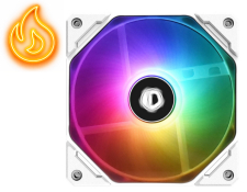 Вентилятор ID-COOLING TF-12025-ARGB-SNOW