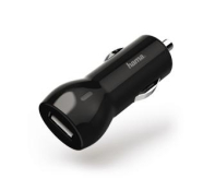 Автомобільний зарядний пристрій HAMA Car Charger 2.4А Black (00183259) Автомобільний зарядний пристрій HAMA Car Charger 2.4А Black (00183259)