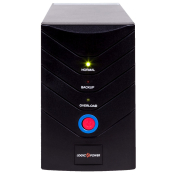 ДБЖ LogicPower U650VA, Lin.int., AVR, 2 x євро, USB, метал ДБЖ LogicPower U650VA, Lin.int., AVR, 2 x євро, USB, метал