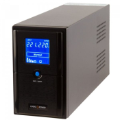 ДБЖ LogicPower LPM-UL625VA, Lin.int., AVR, 2 x євро, USB, LCD, метал (4978) ДБЖ LogicPower LPM-UL625VA, Lin.int., AVR, 2 x євро, USB, LCD, метал (4978)