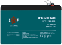 Акумуляторна батарея LogicPower LP 6-DZM-12AH AGM (LP3536) Акумуляторна батарея LogicPower LP 6-DZM-12AH AGM (LP3536)