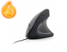 Миша Gembird MUS-ERGO-01 Black USB