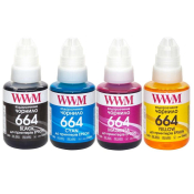 Комплект чорнила WWM для Epson L110/L210/L300 4х140г B/C/M/Y (E664SET4) Комплект чорнила WWM для Epson L110/L210/L300 4х140г B/C/M/Y (E664SET4)