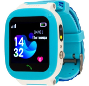 Дитячий розумний годинник AmiGo GO004 Splashproof Camera+LED Blue Дитячий розумний годинник AmiGo GO004 Splashproof Camera+LED Blue