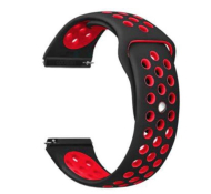 Ремешок BeCover Nike Style для Amazfit Stratos 1/2/2S/3/GTR 2/GTR 47mm/GTR Lite 47mm/Nexo/Pace Black-Red (705812) Ремешок BeCover Nike Style для Amazfit Stratos 1/2/2S/3/GTR 2/GTR 47mm/GTR Lite 47mm/Nexo/Pace Black-Red (705812)