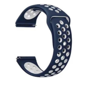 Ремешок BeCover Nike Style для Amazfit Stratos 1/2/2S/3/GTR 2/GTR 47mm/GTR Lite 47mm/Nexo/Pace Blue-White (705815) Ремешок BeCover Nike Style для Amazfit Stratos 1/2/2S/3/GTR 2/GTR 47mm/GTR Lite 47mm/Nexo/Pace Blue-White (705815)