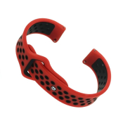 Ремінець BeCover Nike Style для Xiaomi Amazfit Bip/Bip Lite/Bip S Lite/GTR 42mm/GTS/TicWatch S2/TicWatch E Red-Black (705709) Ремінець BeCover Nike Style для Xiaomi Amazfit Bip/Bip Lite/Bip S Lite/GTR 42mm/GTS/TicWatch S2/TicWatch E Red-Black (705709)