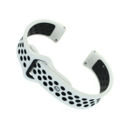 Ремінець BeCover Nike Style для Xiaomi Amazfit Bip/Bip Lite/Bip S Lite/GTR 42mm/GTS/TicWatch S2/TicWatch E White-Black (705705) Ремінець BeCover Nike Style для Xiaomi Amazfit Bip/Bip Lite/Bip S Lite/GTR 42mm/GTS/TicWatch S2/TicWatch E White-Black (705705)