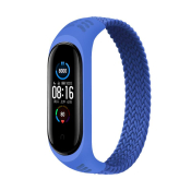 Ремінець BeCover Elastic Nylon Style для Xiaomi Mi Smart Band 5/Mi Smart Band 6 (Size S) Deep Blue (706138) Ремінець BeCover Elastic Nylon Style для Xiaomi Mi Smart Band 5/Mi Smart Band 6 (Size S) Deep Blue (706138)