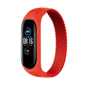 Ремінець BeCover Elastic Nylon Style для Xiaomi Mi Smart Band 5/Mi Smart Band 6 (Size S) Red (706144) Ремінець BeCover Elastic Nylon Style для Xiaomi Mi Smart Band 5/Mi Smart Band 6 (Size S) Red (706144)