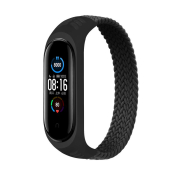 Ремінець BeCover Elastic Nylon Style для Xiaomi Mi Smart Band 5/Mi Smart Band 6 (Size S) Black (706145) Ремінець BeCover Elastic Nylon Style для Xiaomi Mi Smart Band 5/Mi Smart Band 6 (Size S) Black (706145)