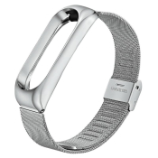 Ремінець BeCover Metal для Xiaomi Mi Band 4/3 Silver (704652) Ремінець BeCover Metal для Xiaomi Mi Band 4/3 Silver (704652)