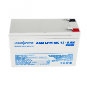 Аккумуляторная батарея LogicPower 12V 9AH (LPM-MG 12 - 9 AH) AGM мультигель Аккумуляторная батарея LogicPower 12V 9AH (LPM-MG 12 - 9 AH) AGM мультигель