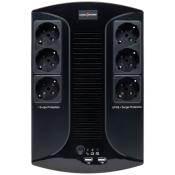 Лінійно-інтерактивний ДБЖ LogicPower 850VA-6PS (4325) Лінійно-інтерактивний ДБЖ LogicPower 850VA-6PS (4325)